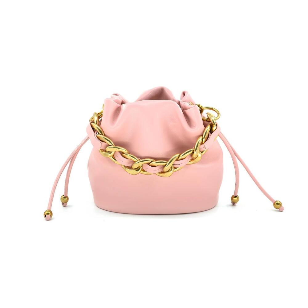 NEW BC HANDBAGS women's mini pastel chain handbag in pink